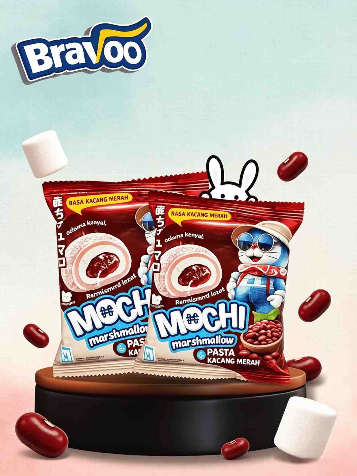 MOCHI MARSHMALLOW RET BEANS ( 6x8x25gr )