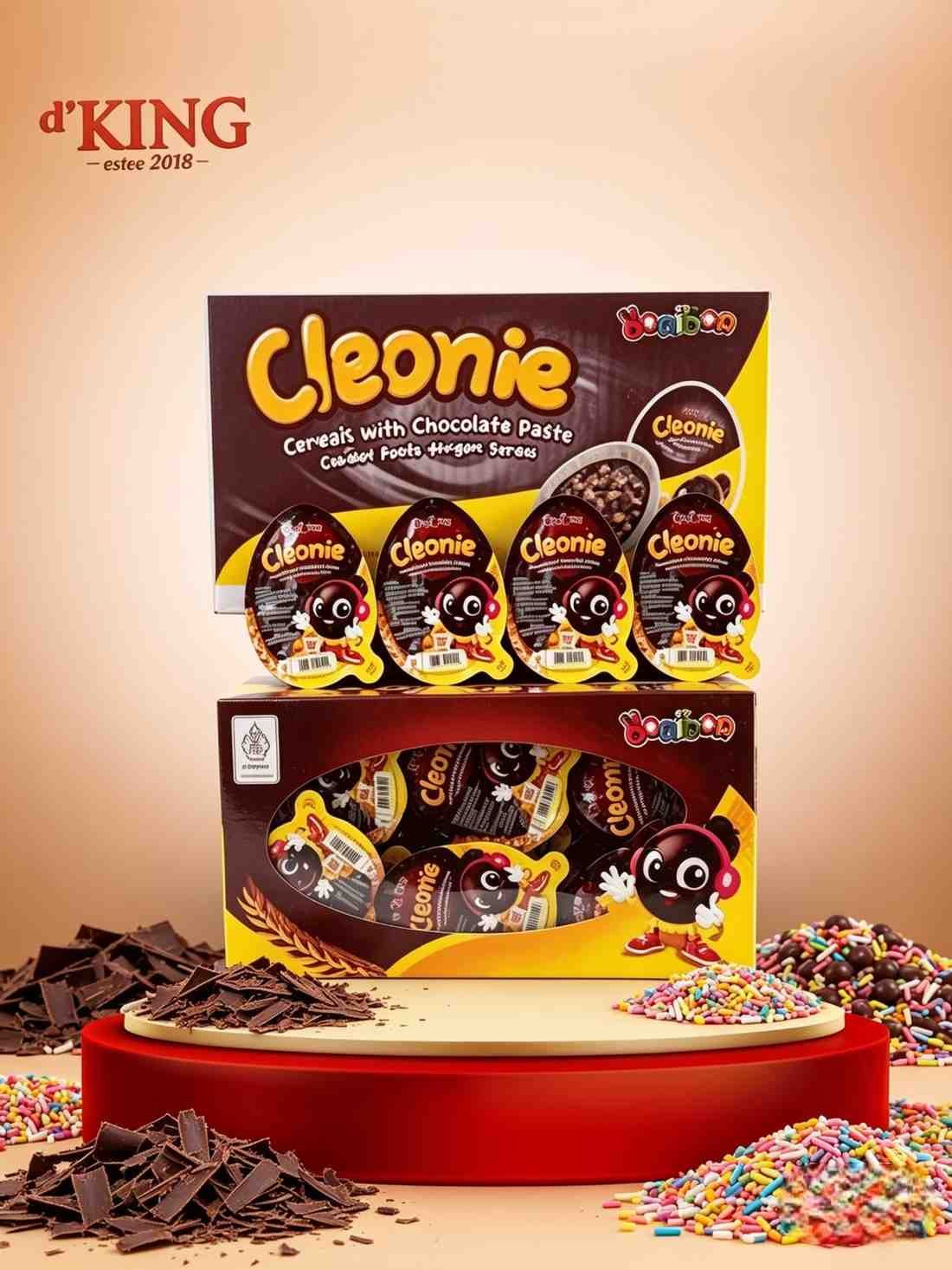 CLEONIE EGG COCHOLATE ( 6x24x15gr )