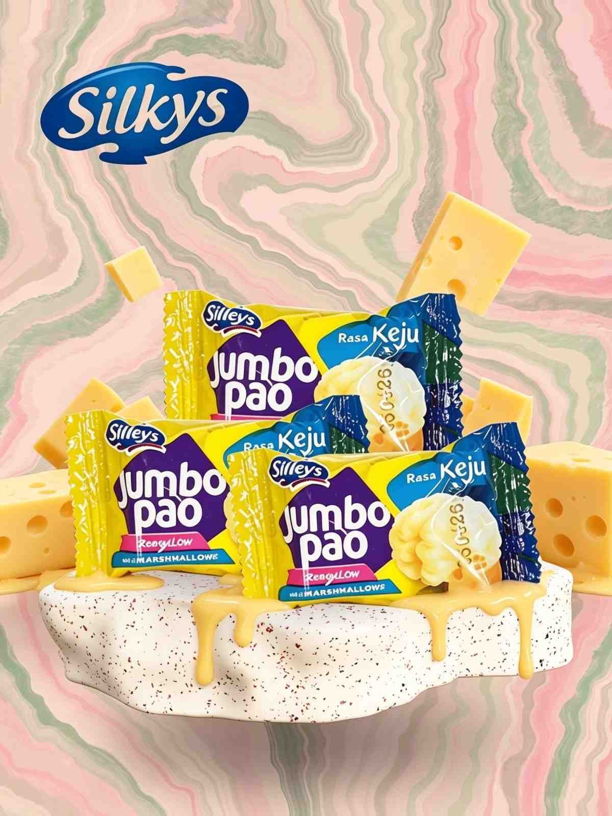 SILKYS JUMBO PAO CHESEE ( 12x20x5gr )