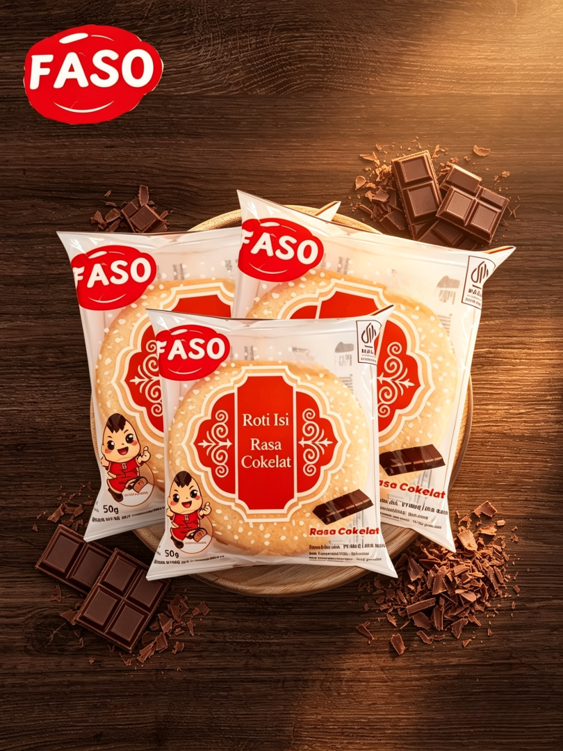FASO CHOCOLATE BREAD ( 60 x 50gr )