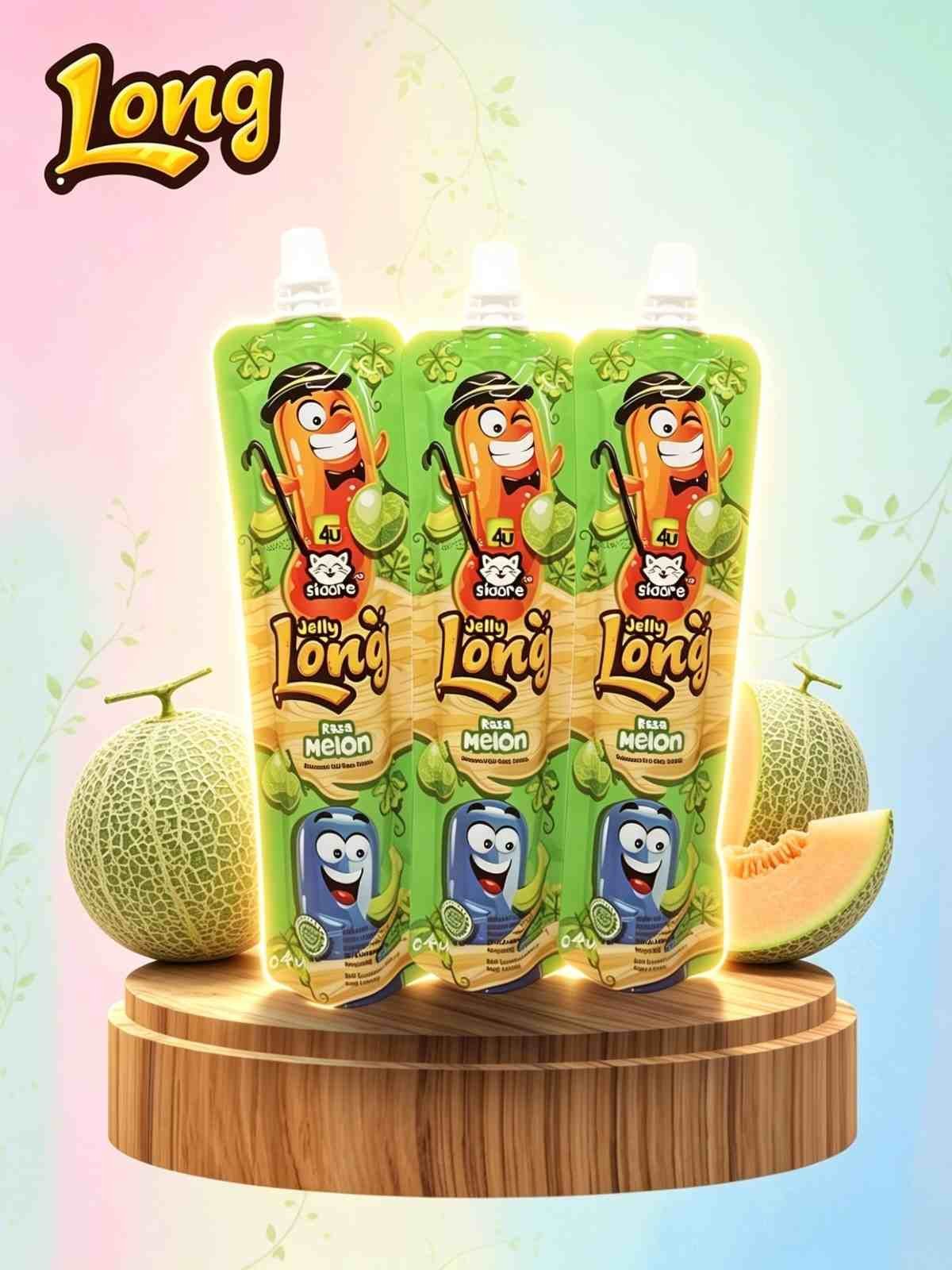 SIDORE JELLY LONG MELON ( 10x10x70ml )
