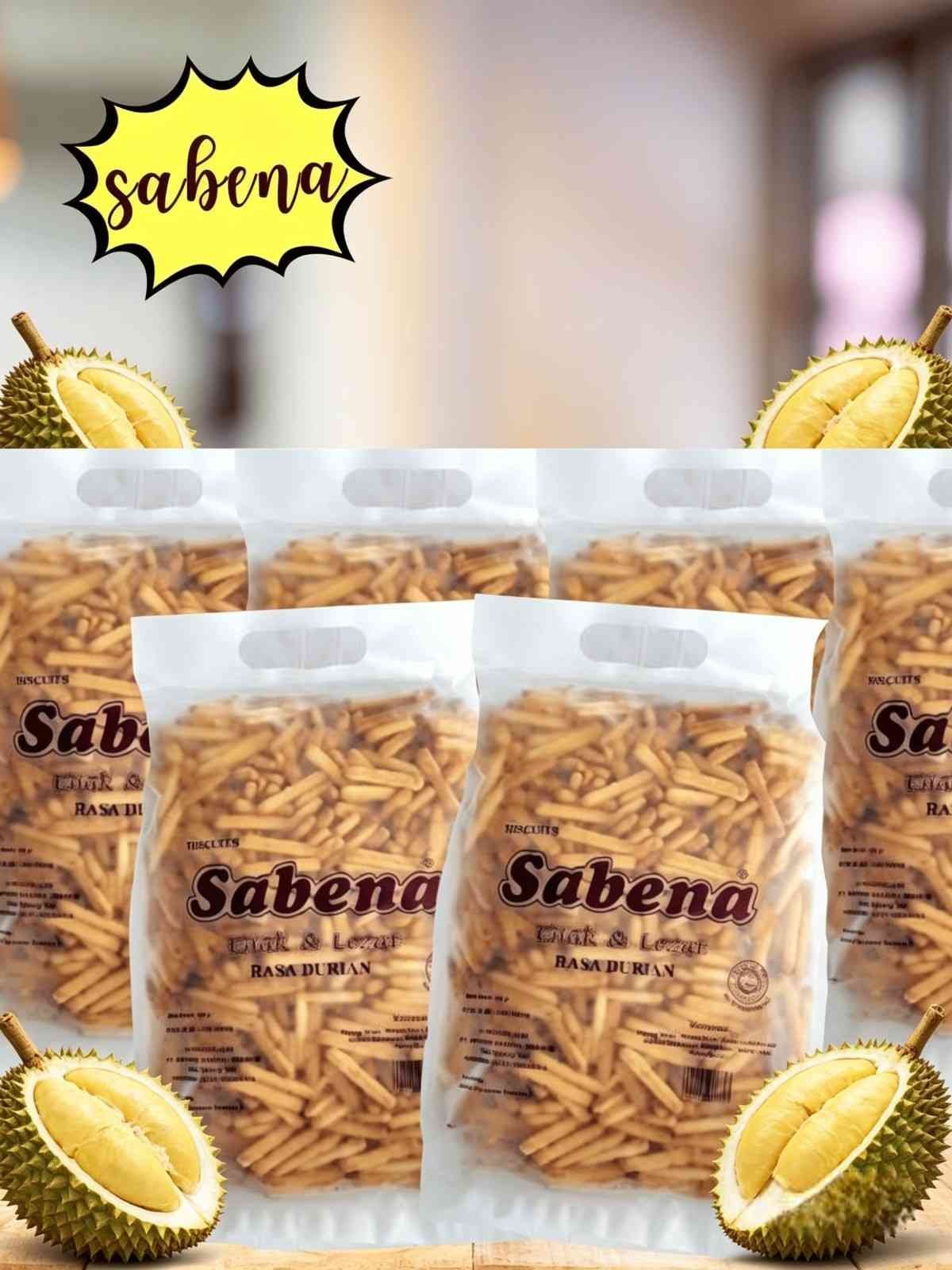SABENA BISCUIT STICK DURIAN  ( 6 x 400gr )