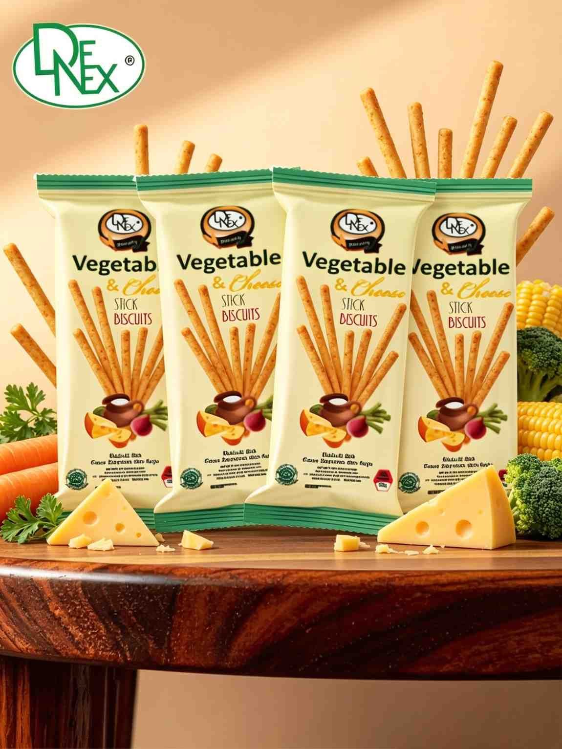 DENEX VEGETABLE & CHEESE STICK ( 40 x 50gr )