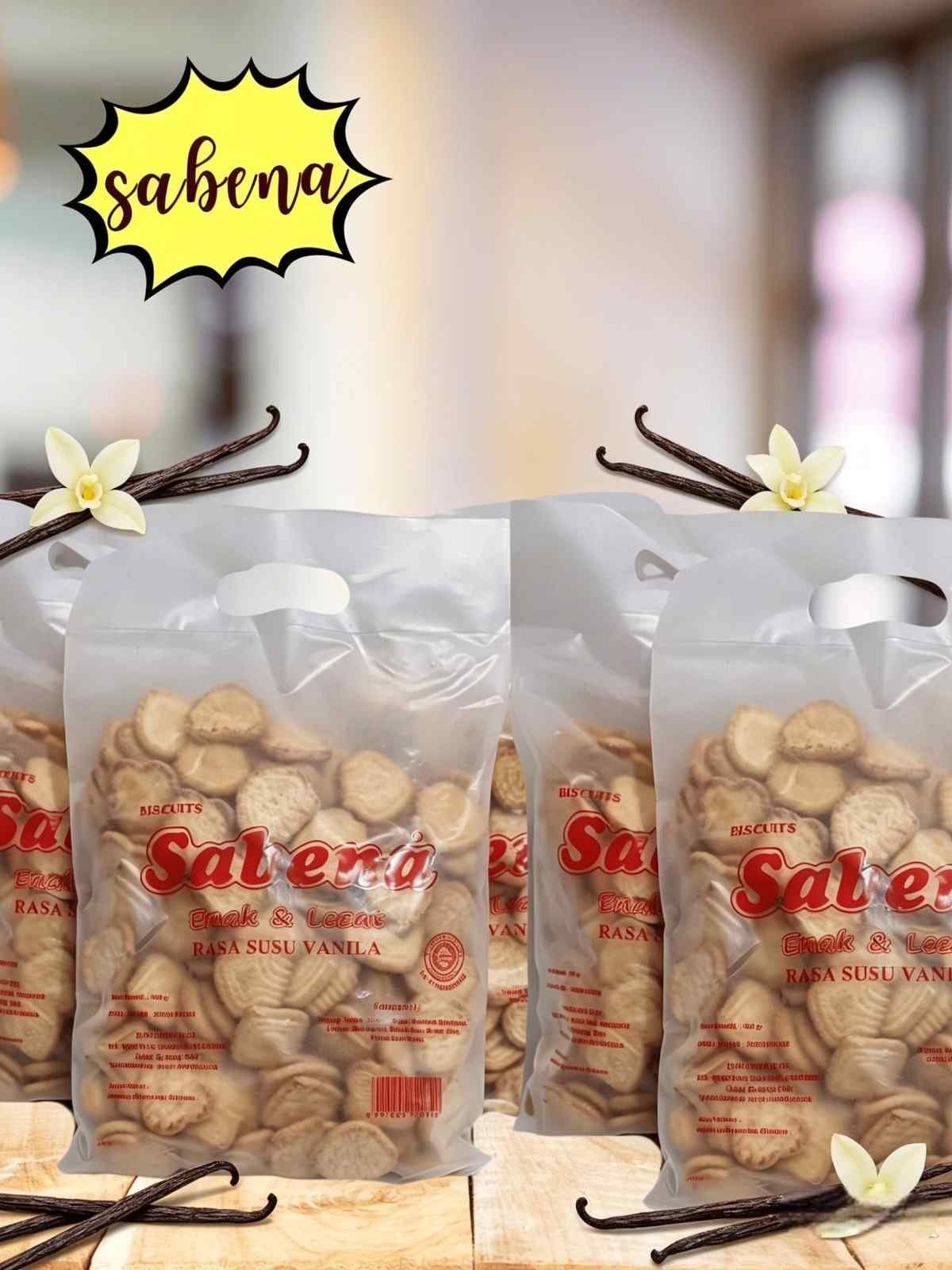 SABENA BISCUIT VANNILA MILK ( 6 x 400gr )