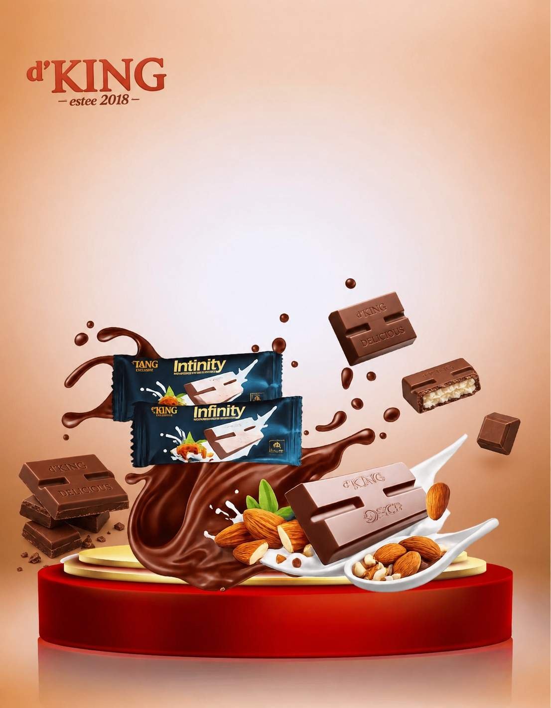 D'KING INFINITY ( 4x20x10gr )
