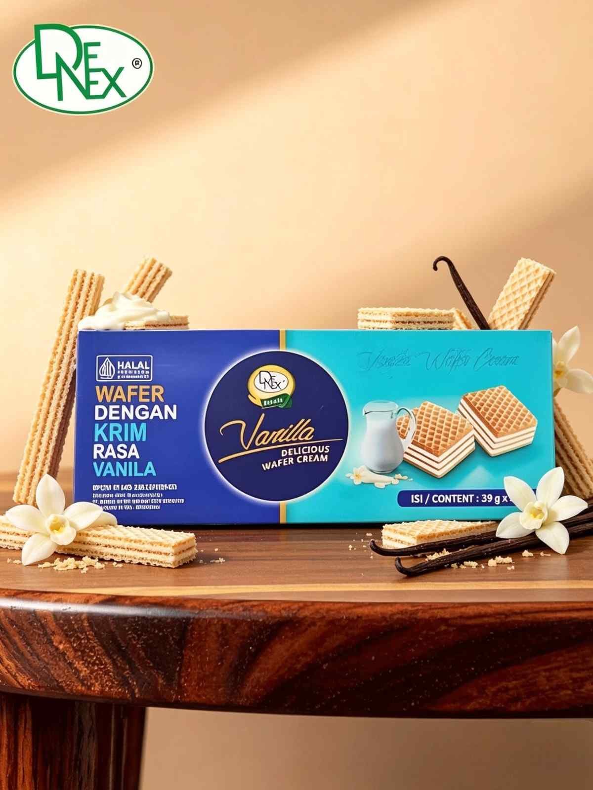 DENEX WAFER CREAM VANNILAA ( 6x24x19gr )
