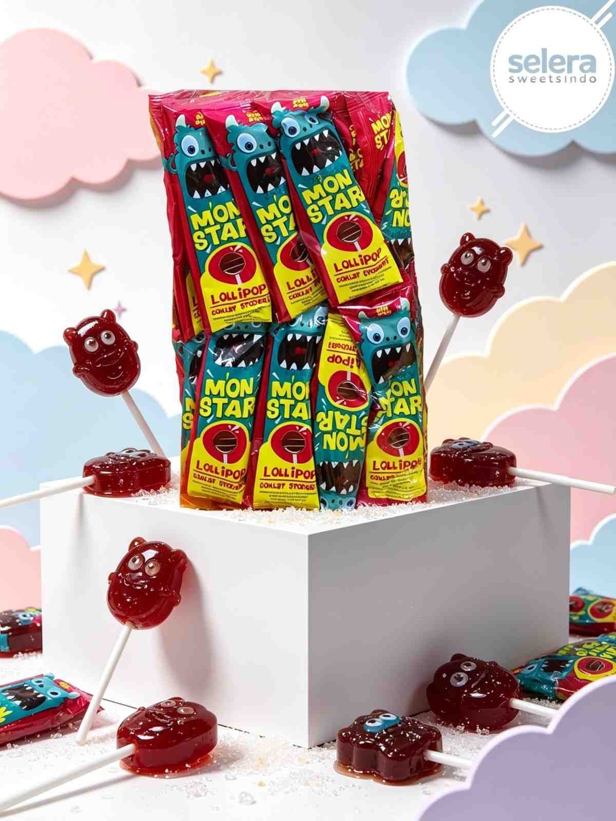 PIMPOM MONSTAR RENCENG ( 8x30x8gr )