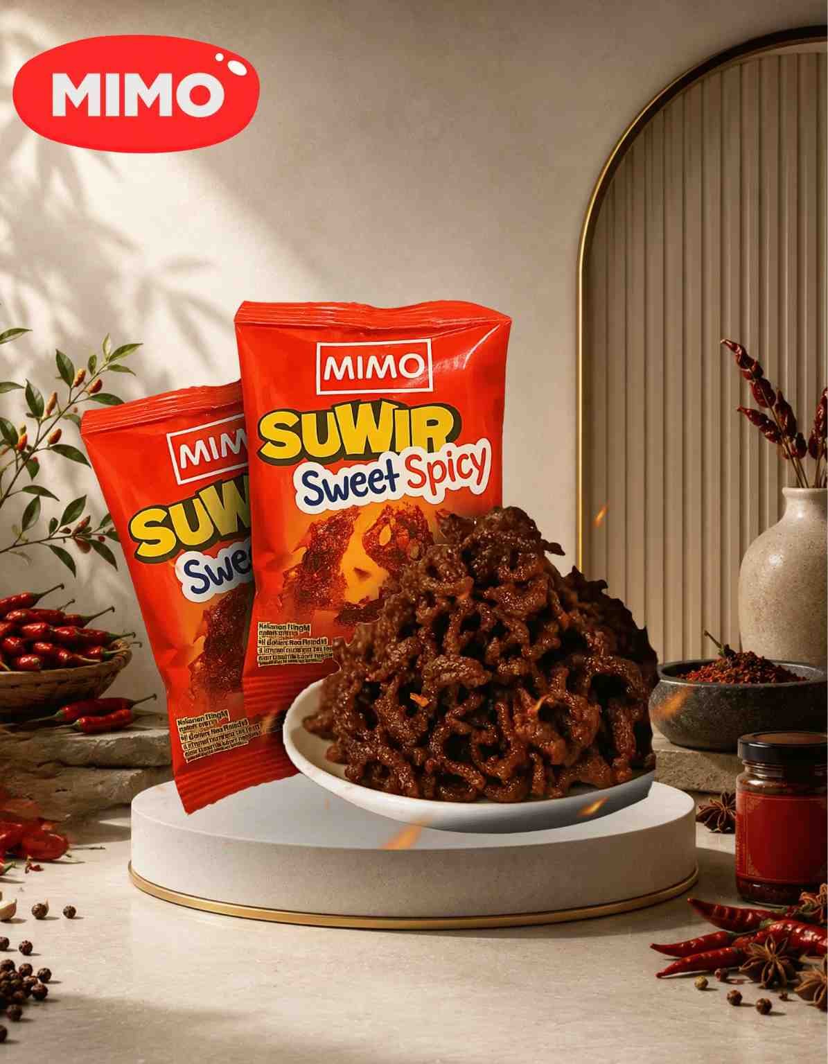 MIMO SUWIR SPICY  ( 10x10x32gr )