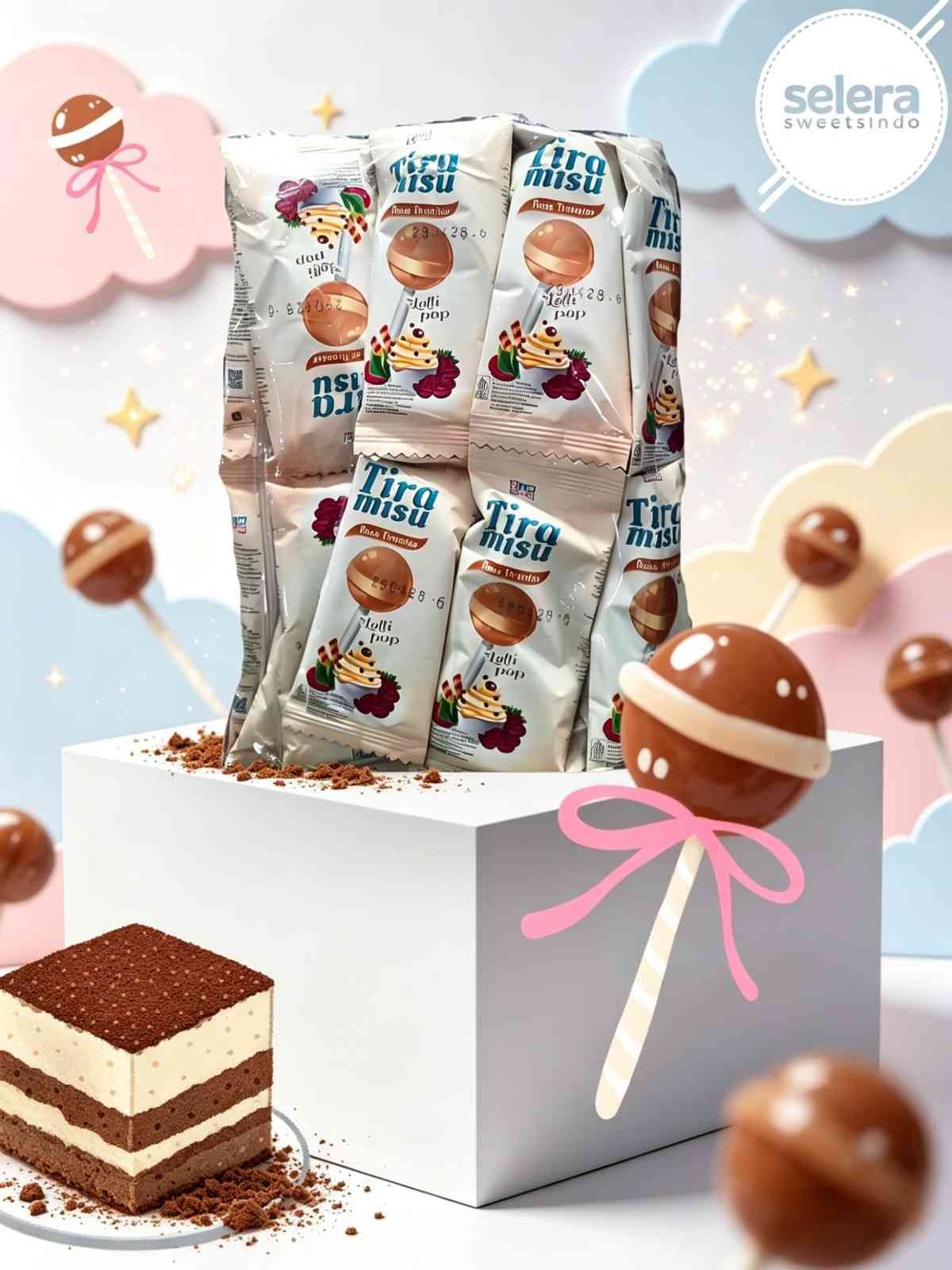 PIMPOM TIRAMISU RENCENG ( 8x30x10gr )