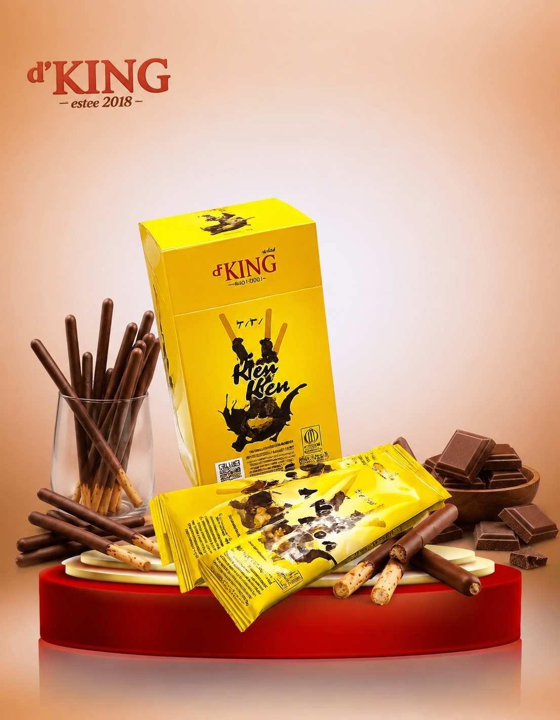 D'KING KEN KEN STICK ( 4x20x10gr )