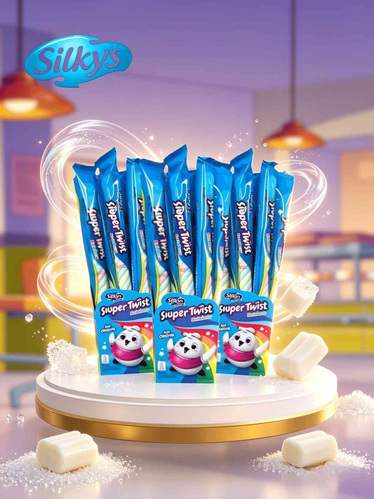 SILKYS SUPER TWIST RANBOW ORIGINAL ( 6x20x12gr )