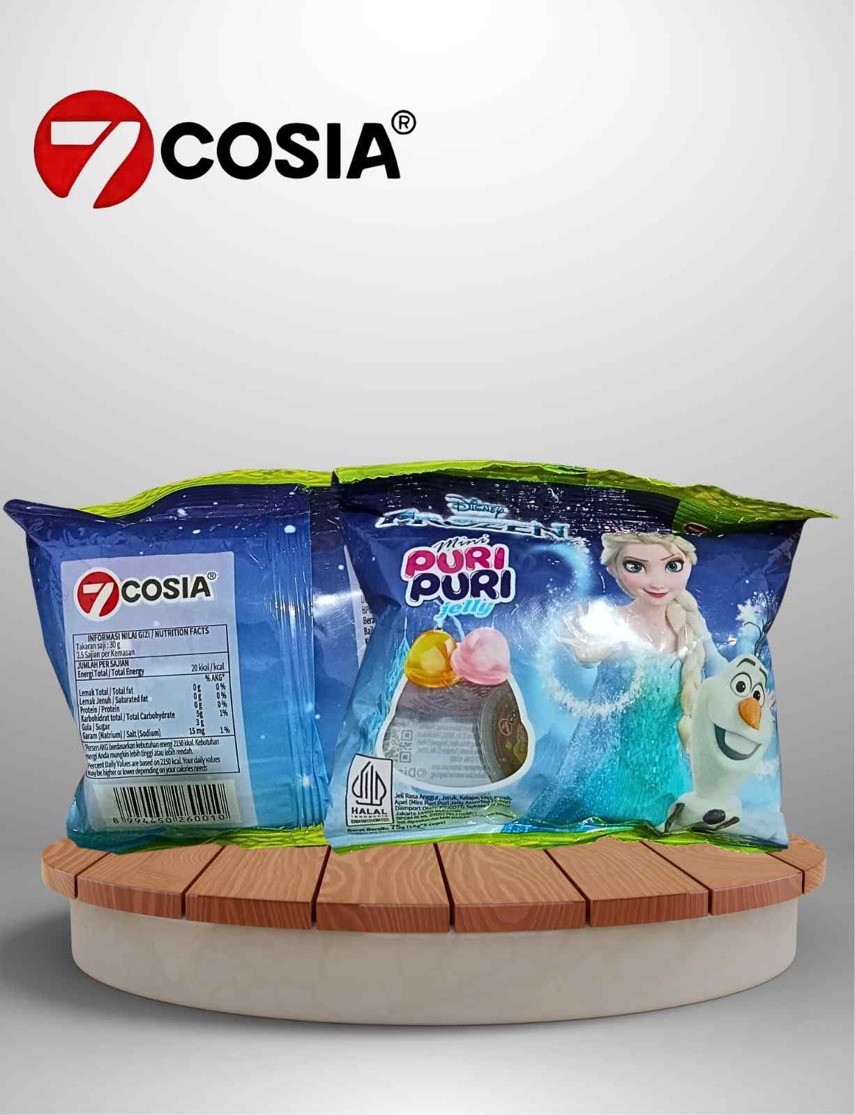 7COSIA MINI PURI JELLY ( 60x5x75gr )