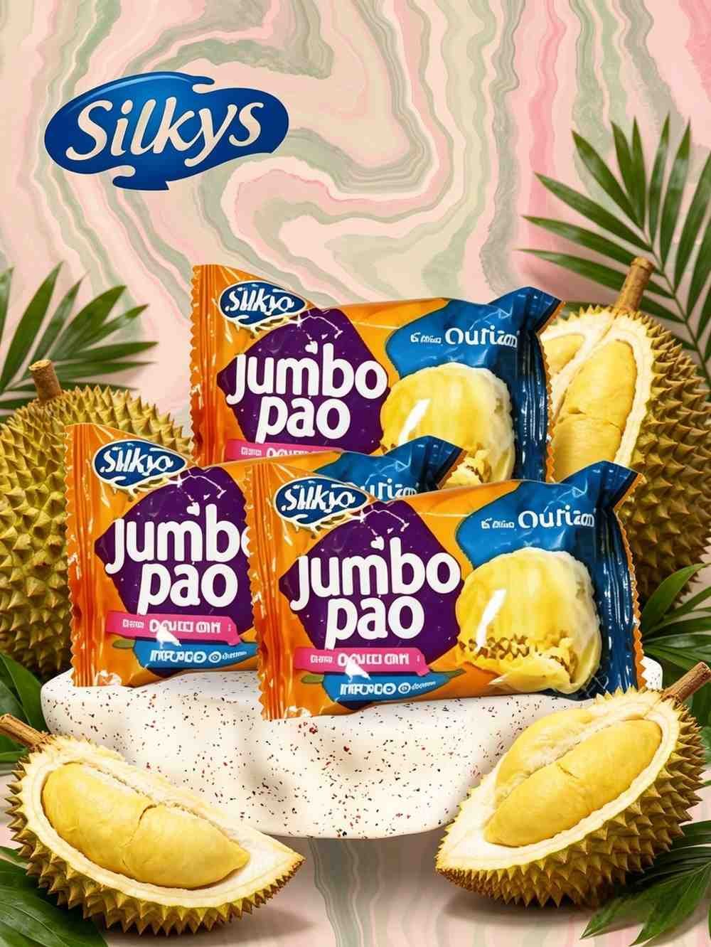 SILKYS JUMBO PAO DURIAN ( 12x20x5gr )