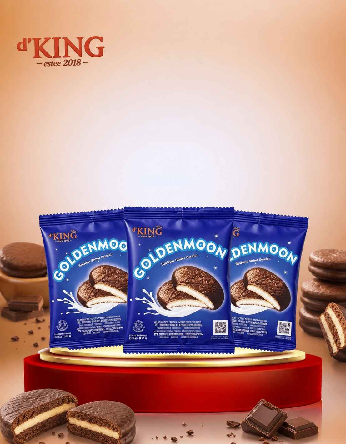 D'KING GOLDENMOON ( 6x10x15gr )