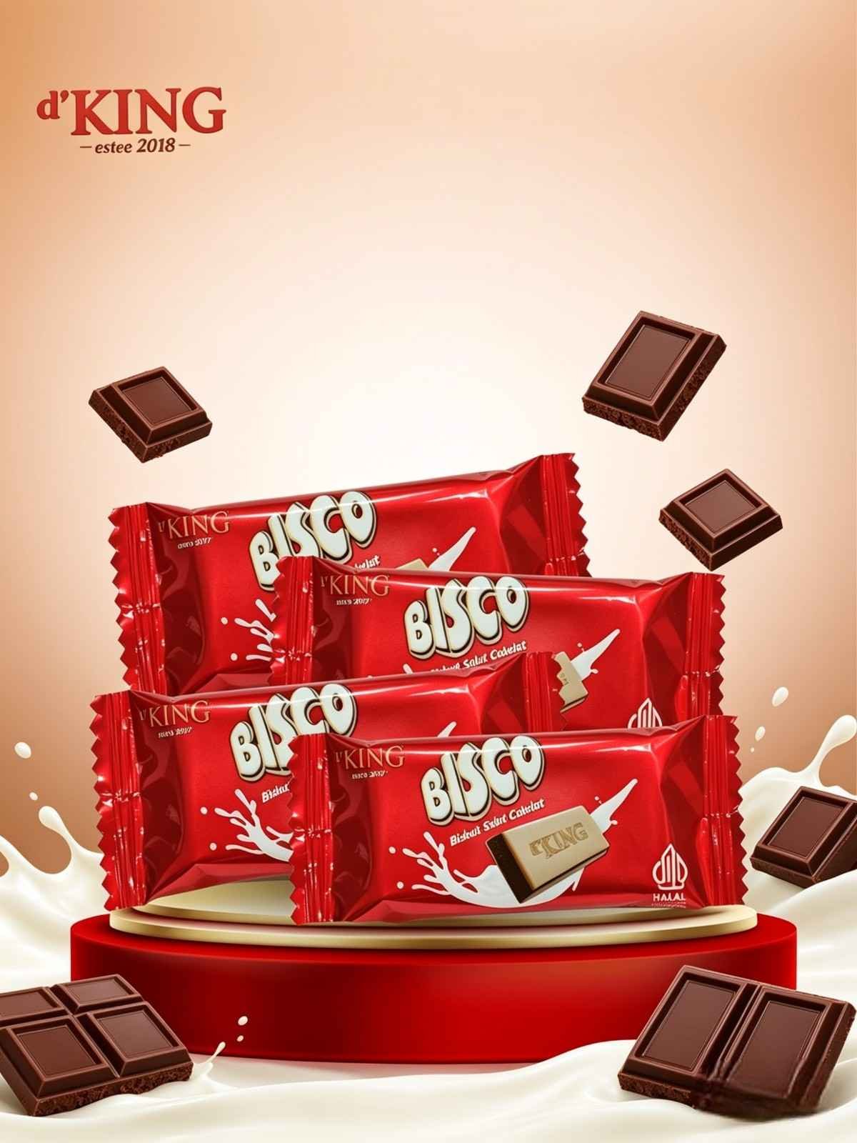 D'KING BISCO ( 4 x20x10gr )