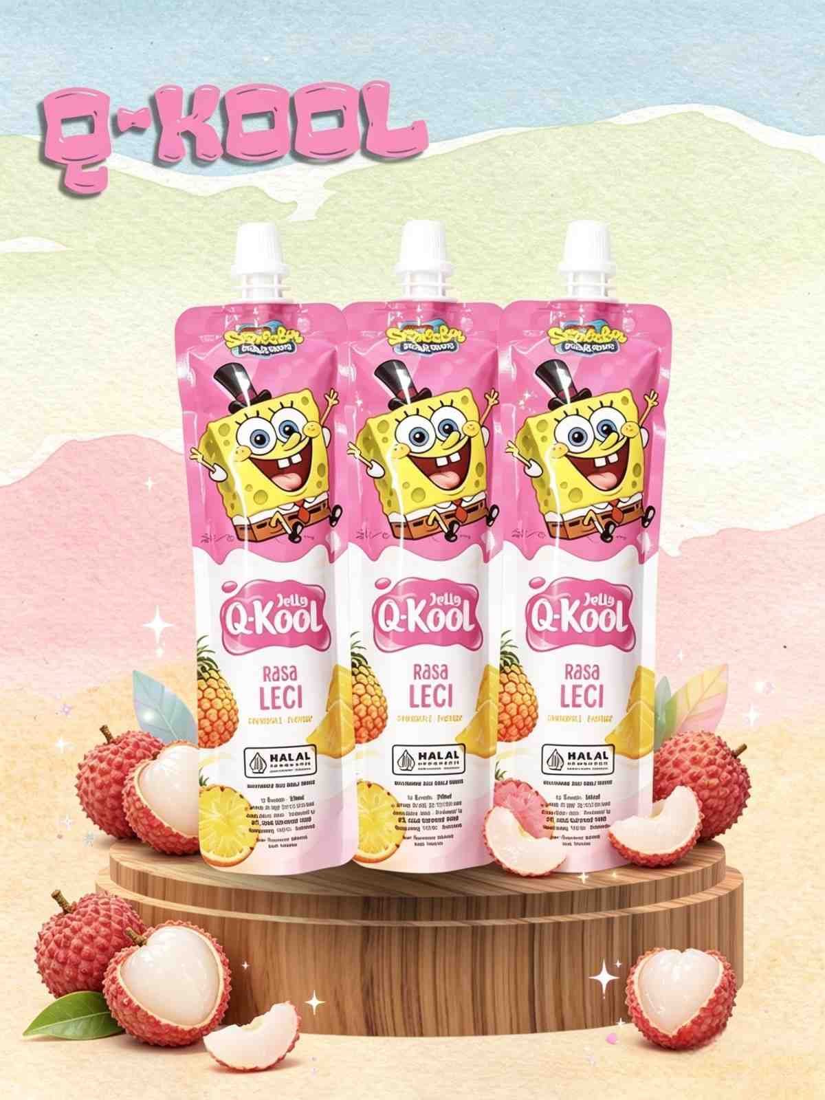 SIDORE JELLY Q-KOOL LYCHEE ( 10 x 70ml )