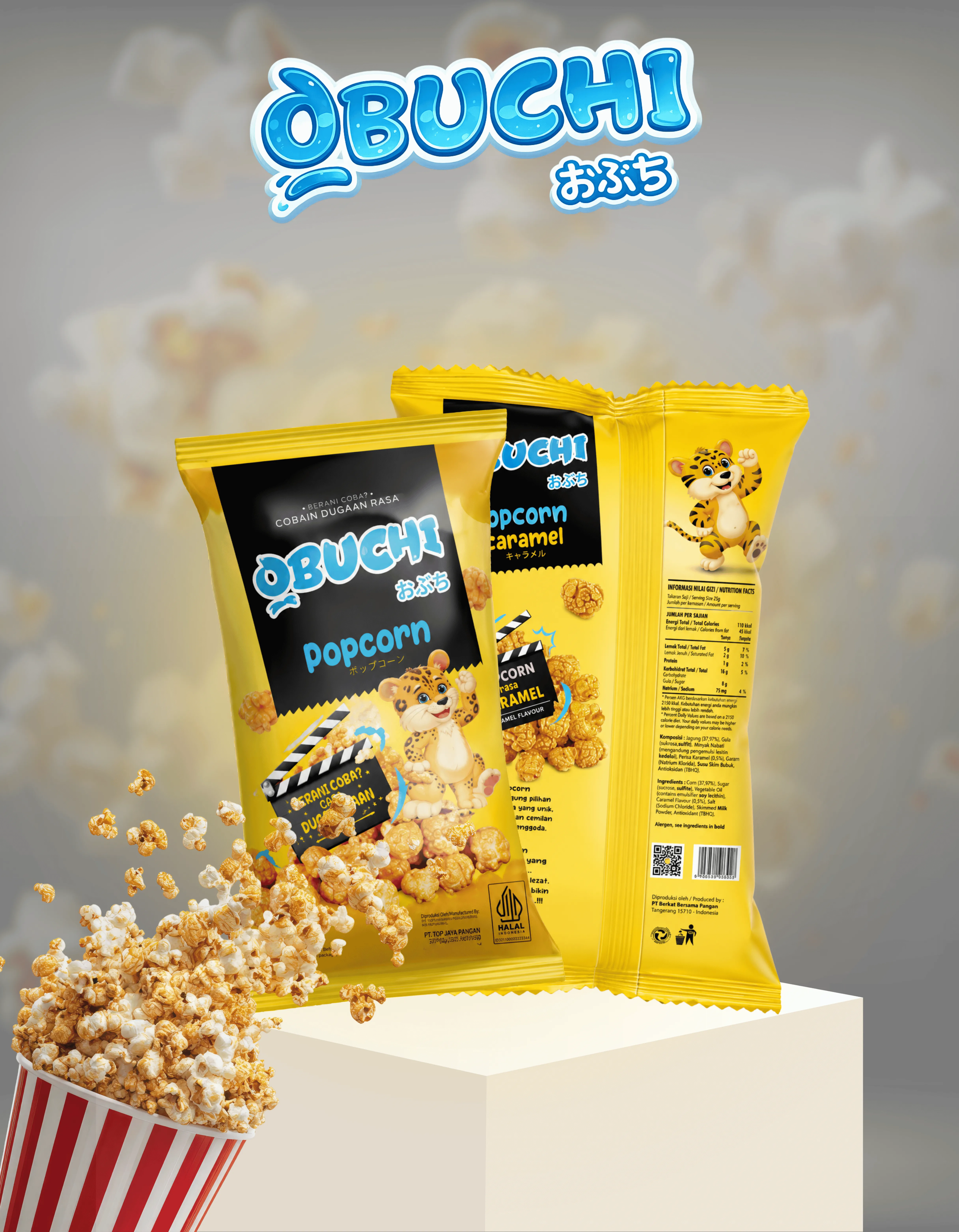 GWEN CARAMEL POPCORN ( 4x10x20gr )